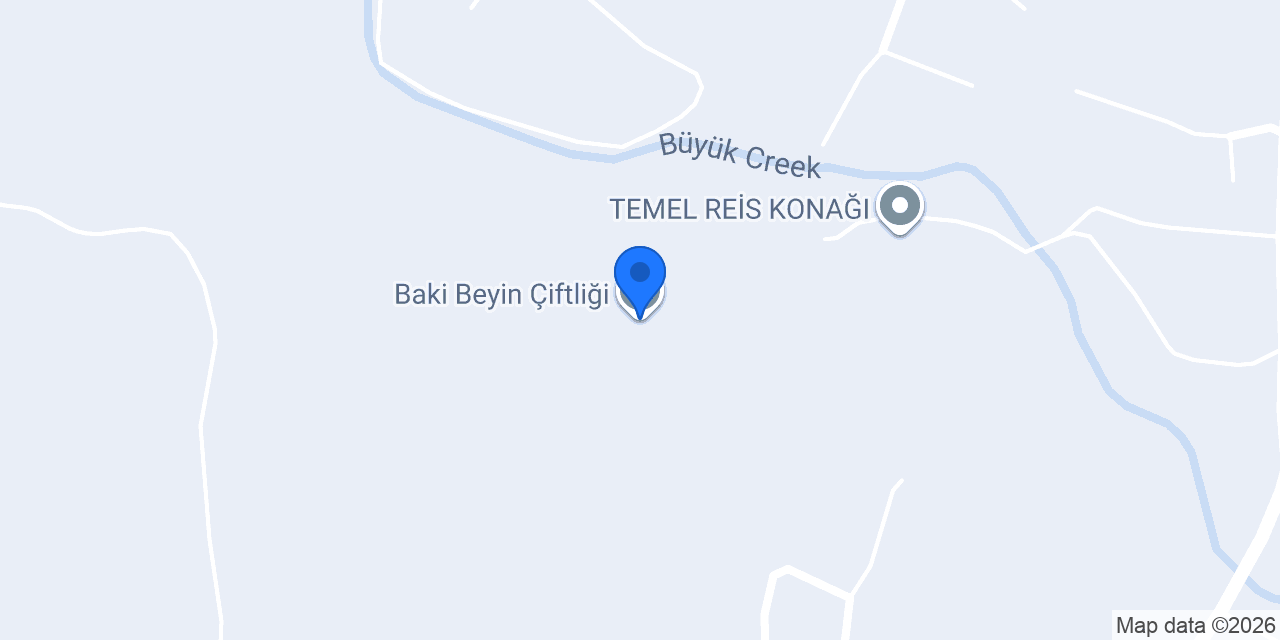 Baki Beyin Çiftliği konumu