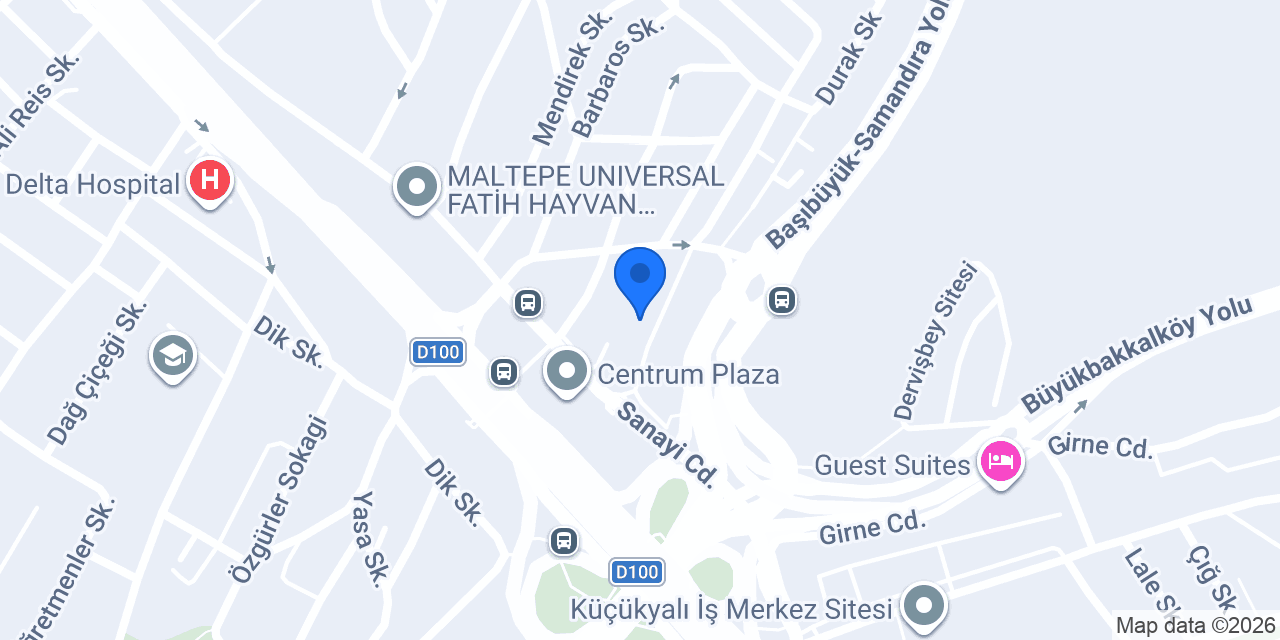 DTech Elektrik Otomasyon konumu