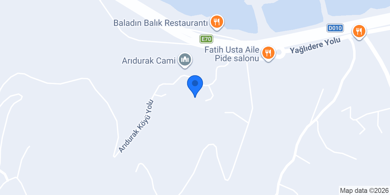 Çağla Pide konumu