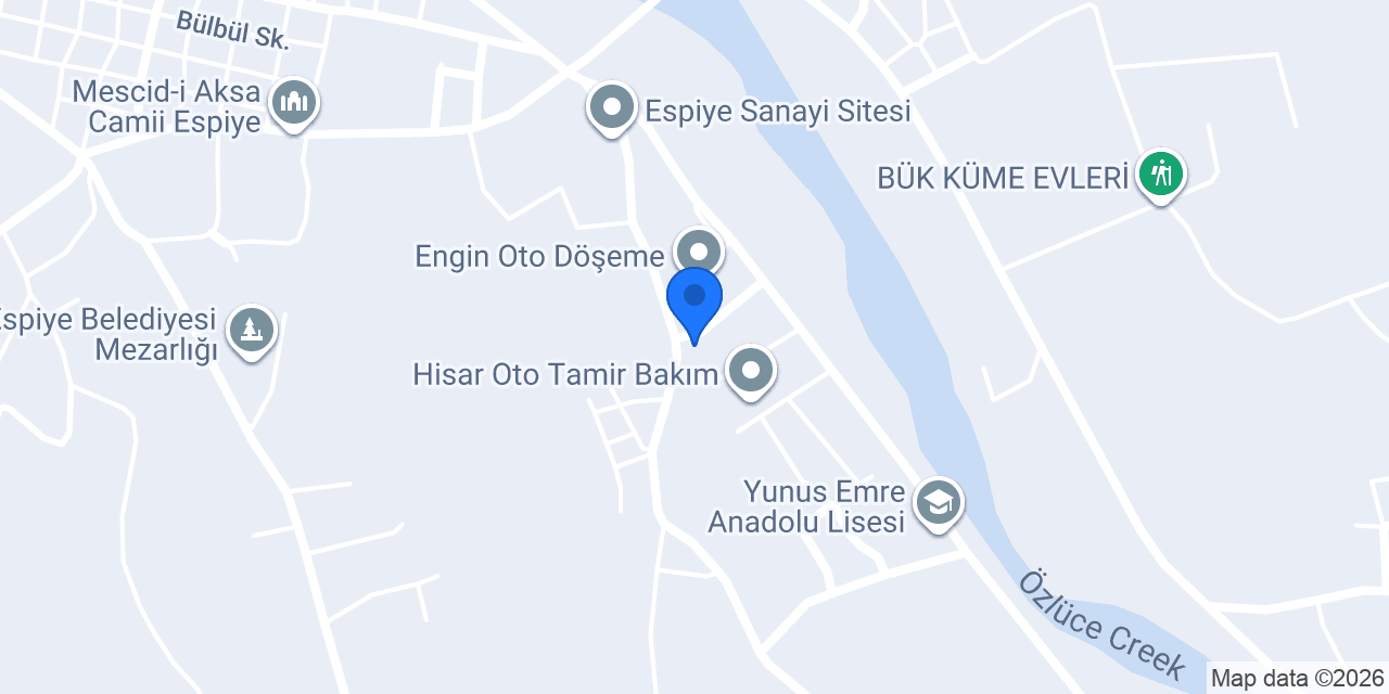Doğukan Polyester konumu