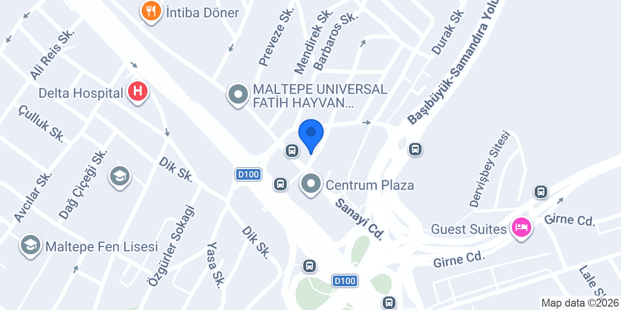 Performans Grup Şirketleri konumu