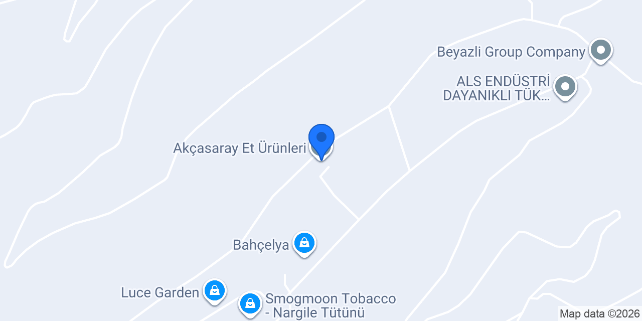 Akçasaray Et Ürünleri konumu