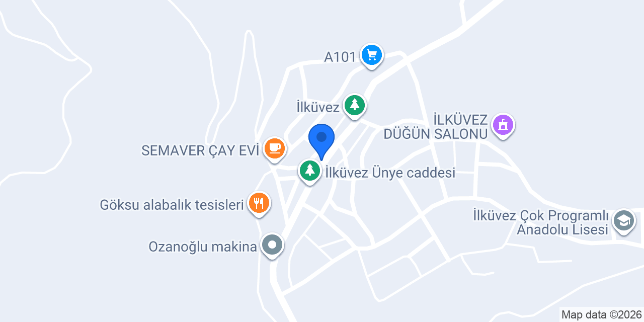Güneş Cafe konumu