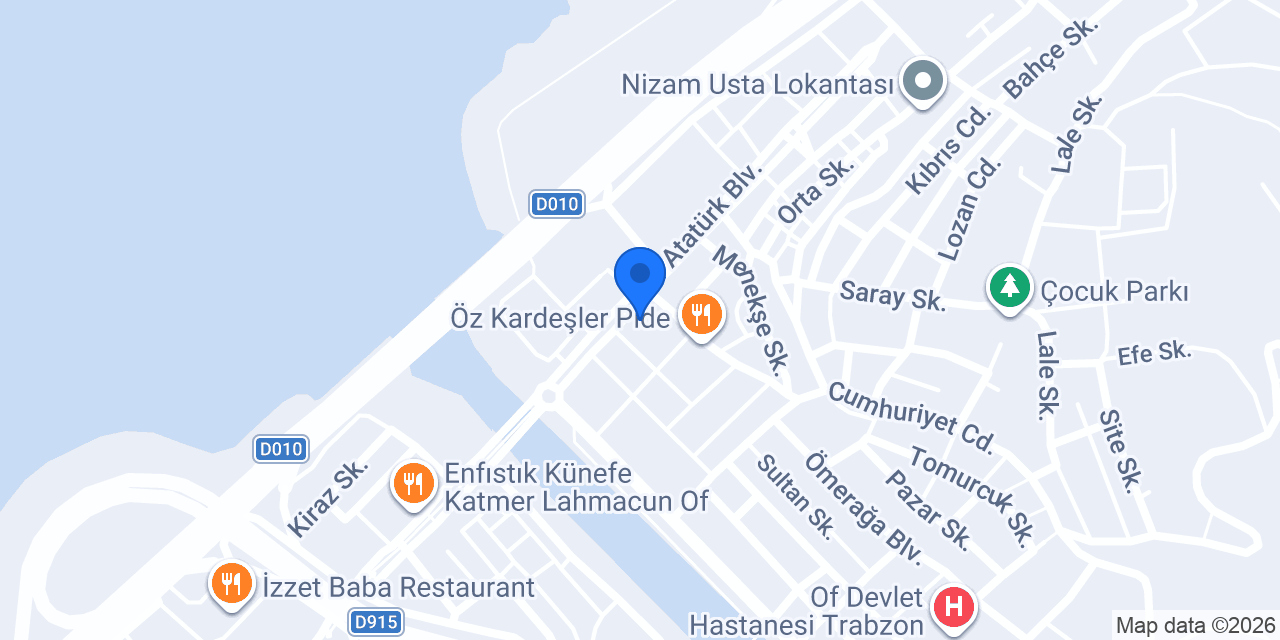 BULVAR LOKANTASI konumu
