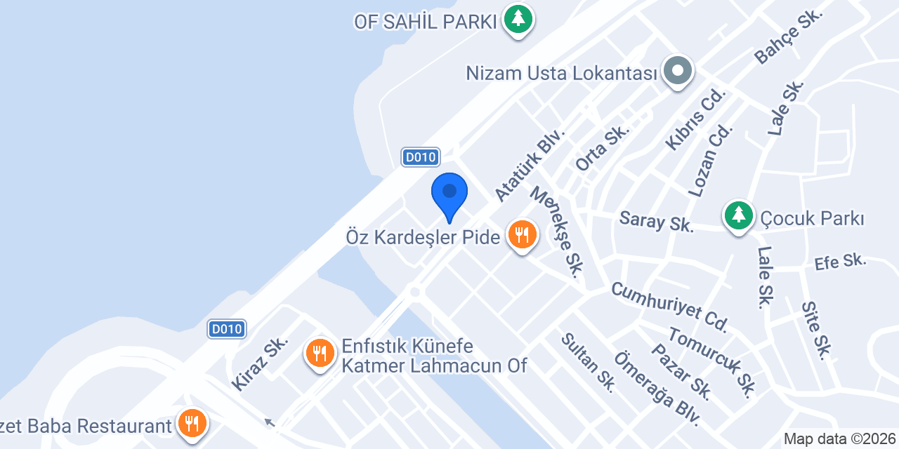 OF KÖFTE (KOFTE) konumu