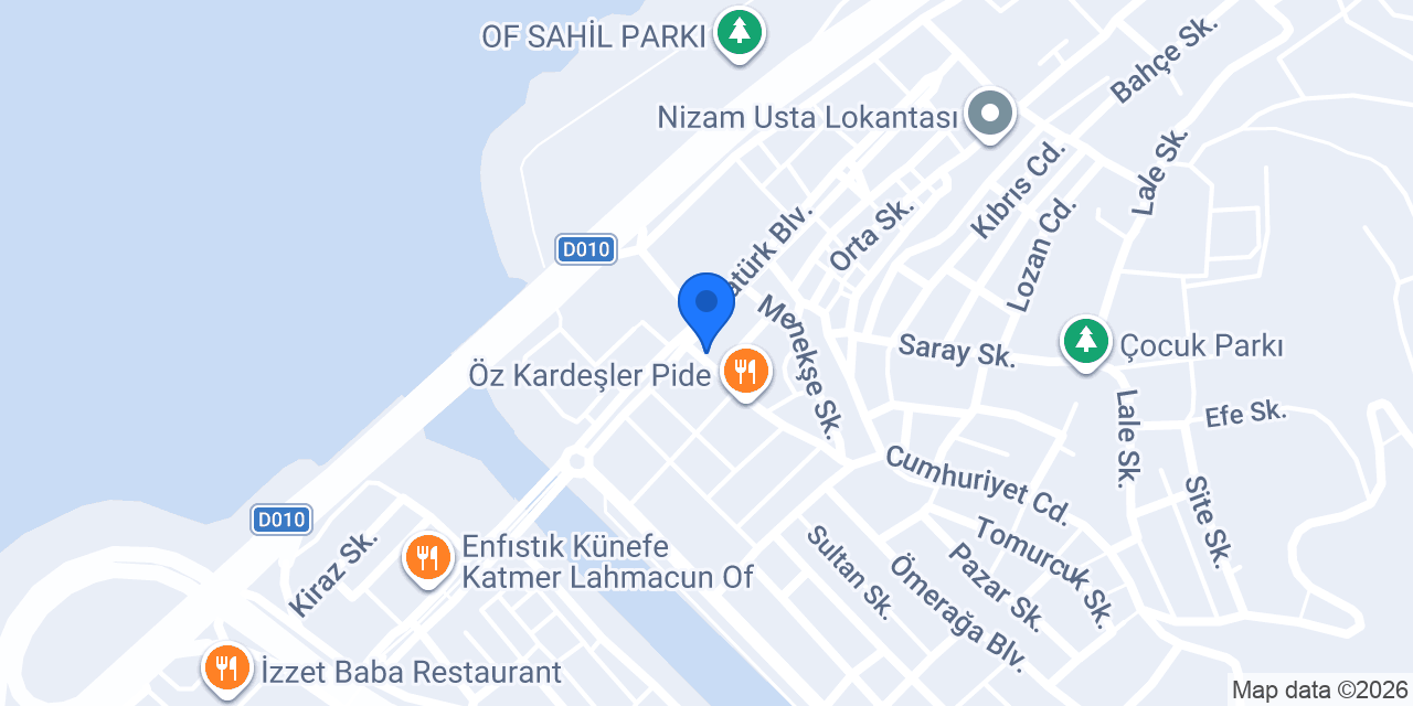 Akya Bıçak Sürmene Bıçakları konumu