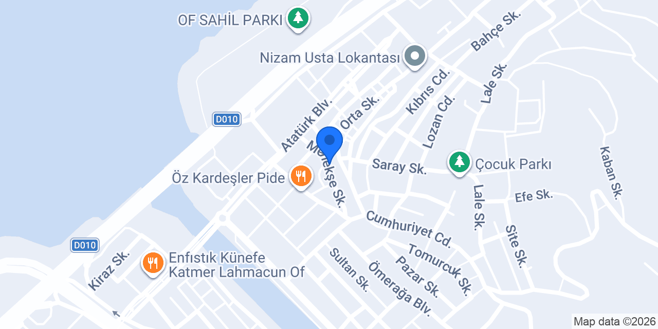 Yeniçağ Kuru Temizleme konumu