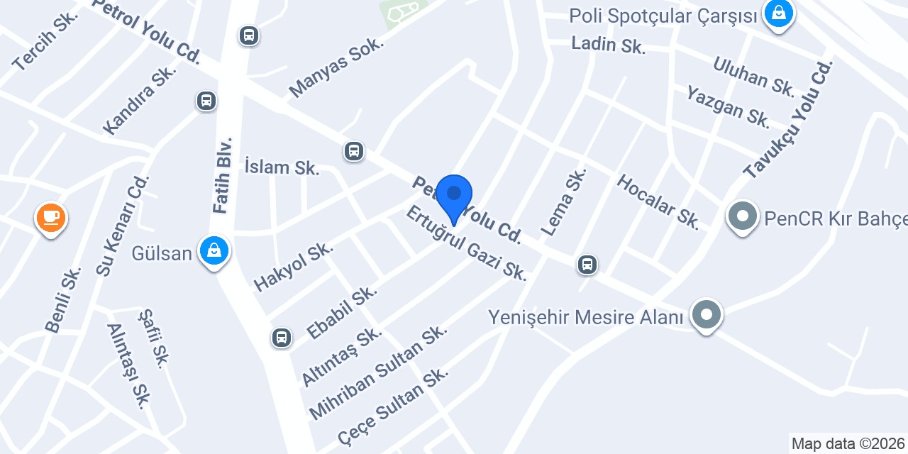 ALİOSMAN BİLGİNER konumu
