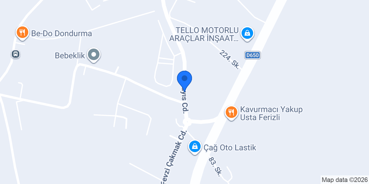 Elit oto aksesuar konumu