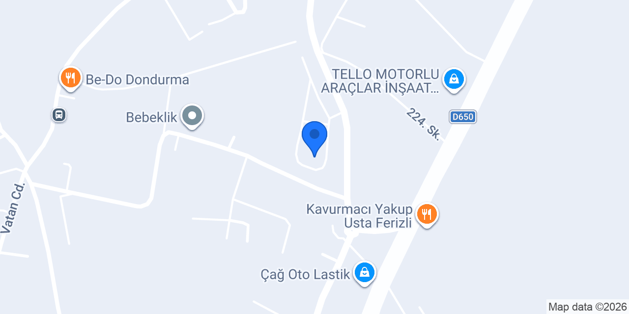 Akgün Ticaret konumu