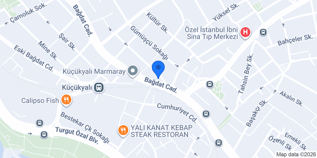 Simple Past Burger Küçükyalı konumu
