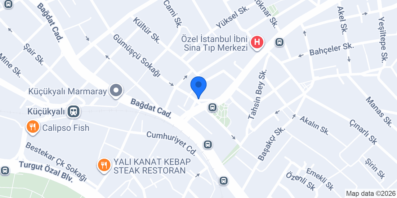 Küçükyalı Taksi konumu
