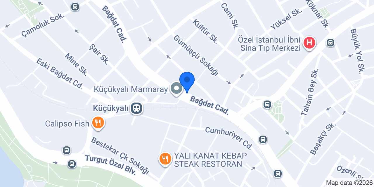 Meral Dekorasyon konumu