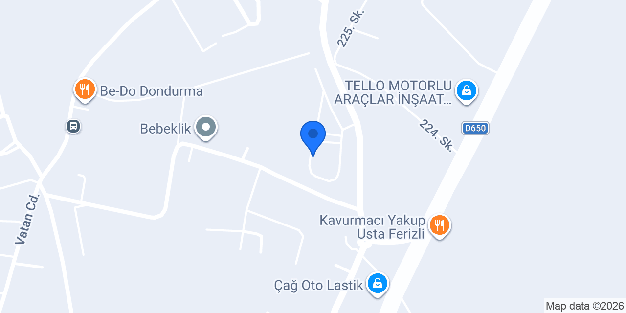 ERGİN OTOGAZ konumu