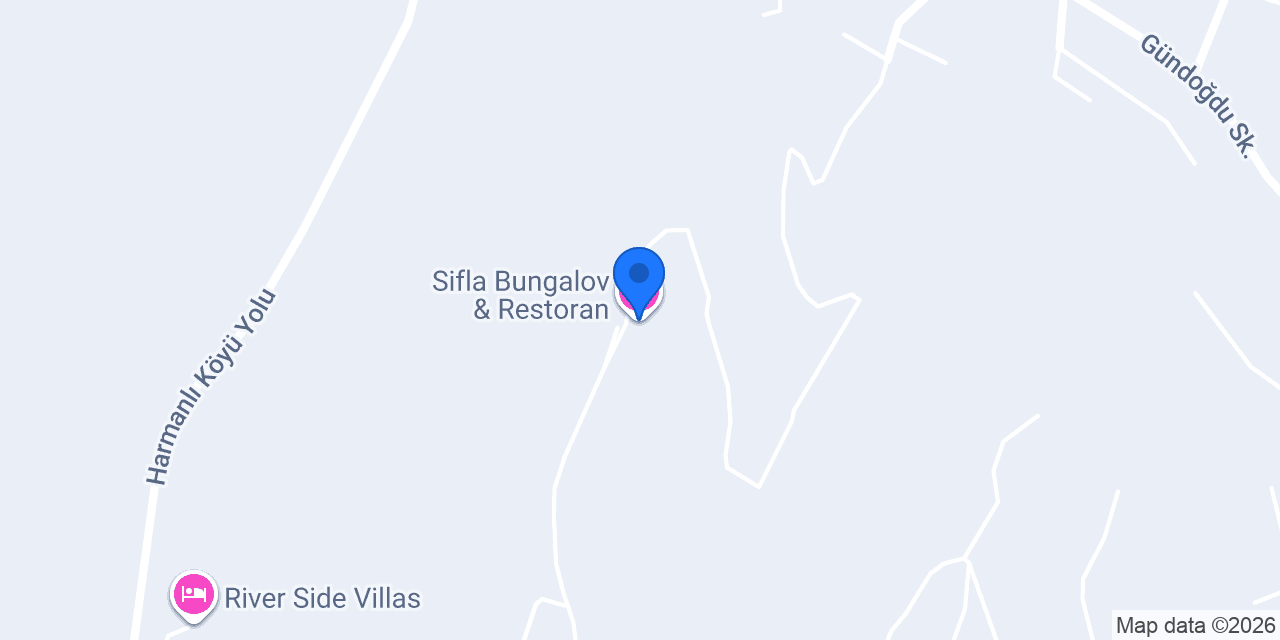 Sifla Bungalov & Restoran konumu