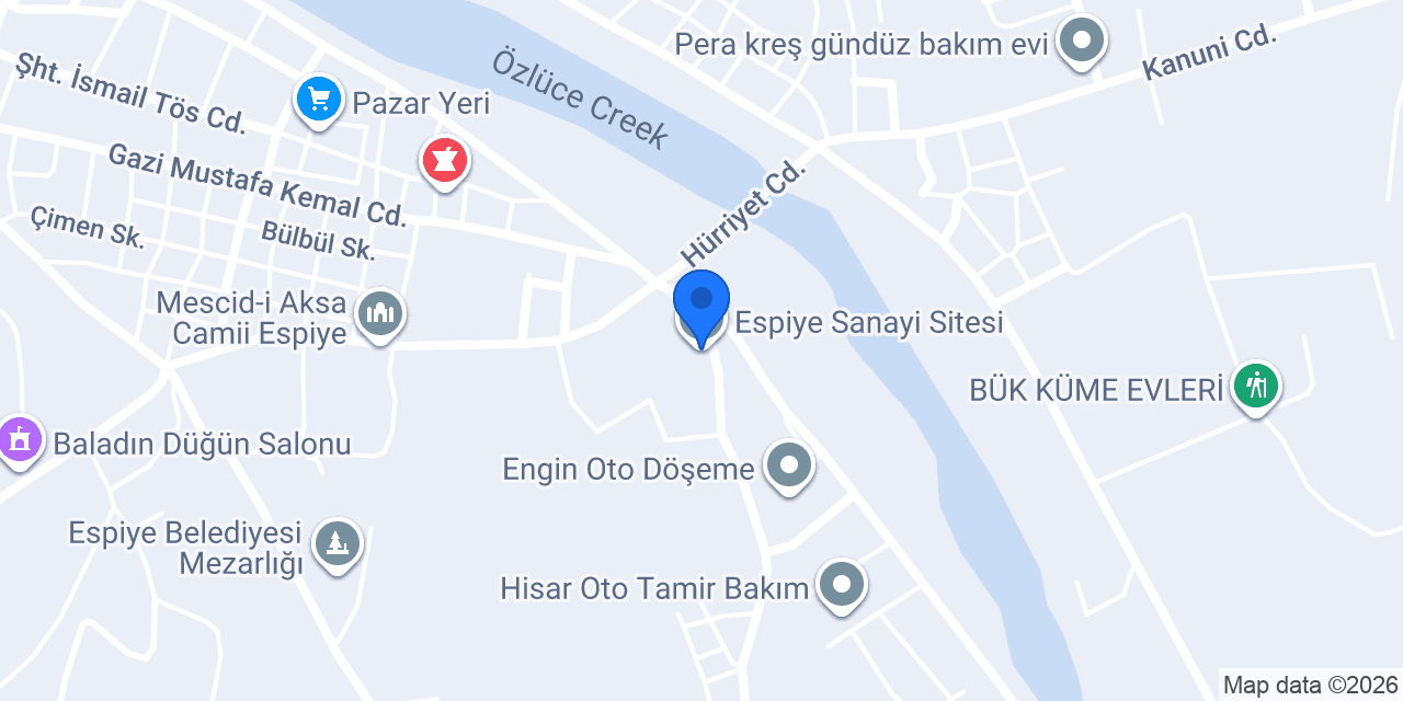 Kömürcü Mobilya konumu