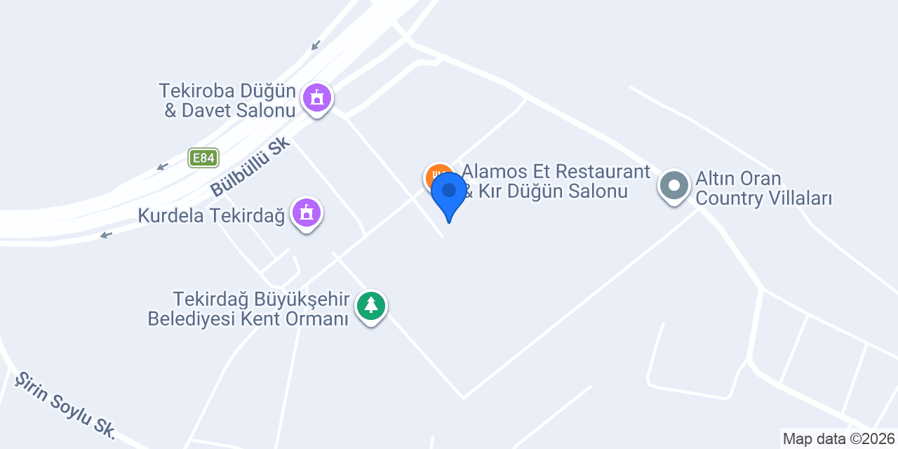 SAHNE TEKİRDAĞ konumu