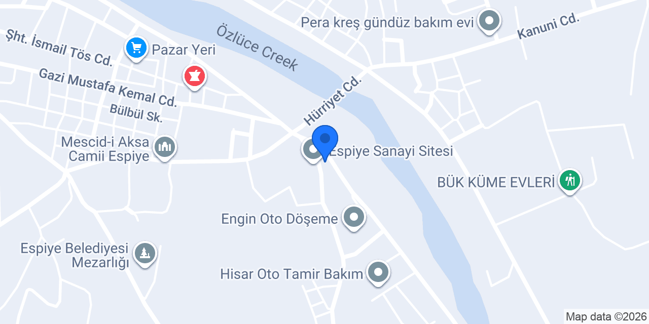 PT Lastik konumu