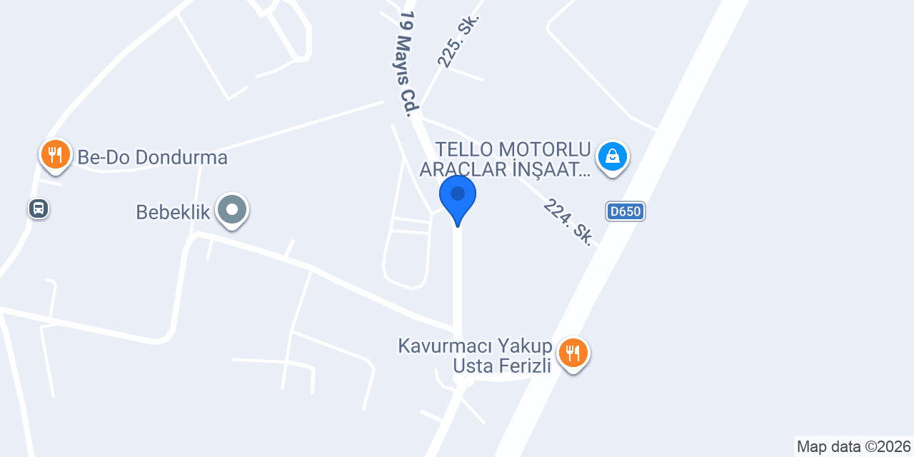 Kayışoğlu Elektrik konumu