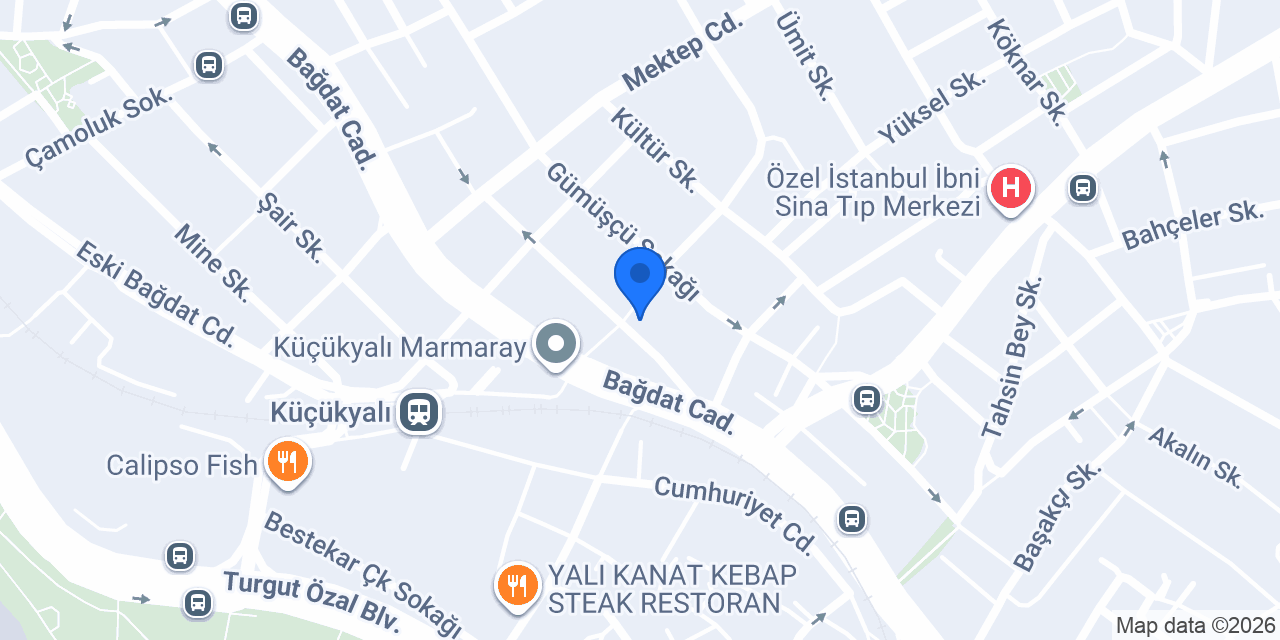 Reha Kitabevi konumu