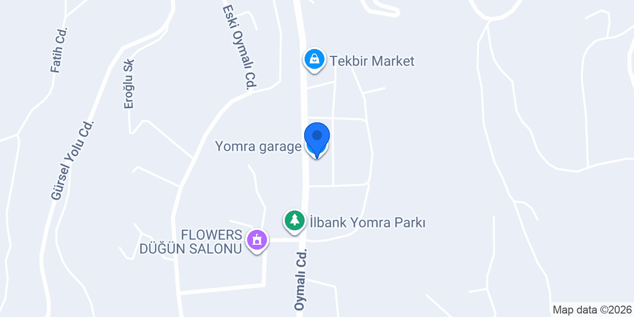 Yomra garage konumu