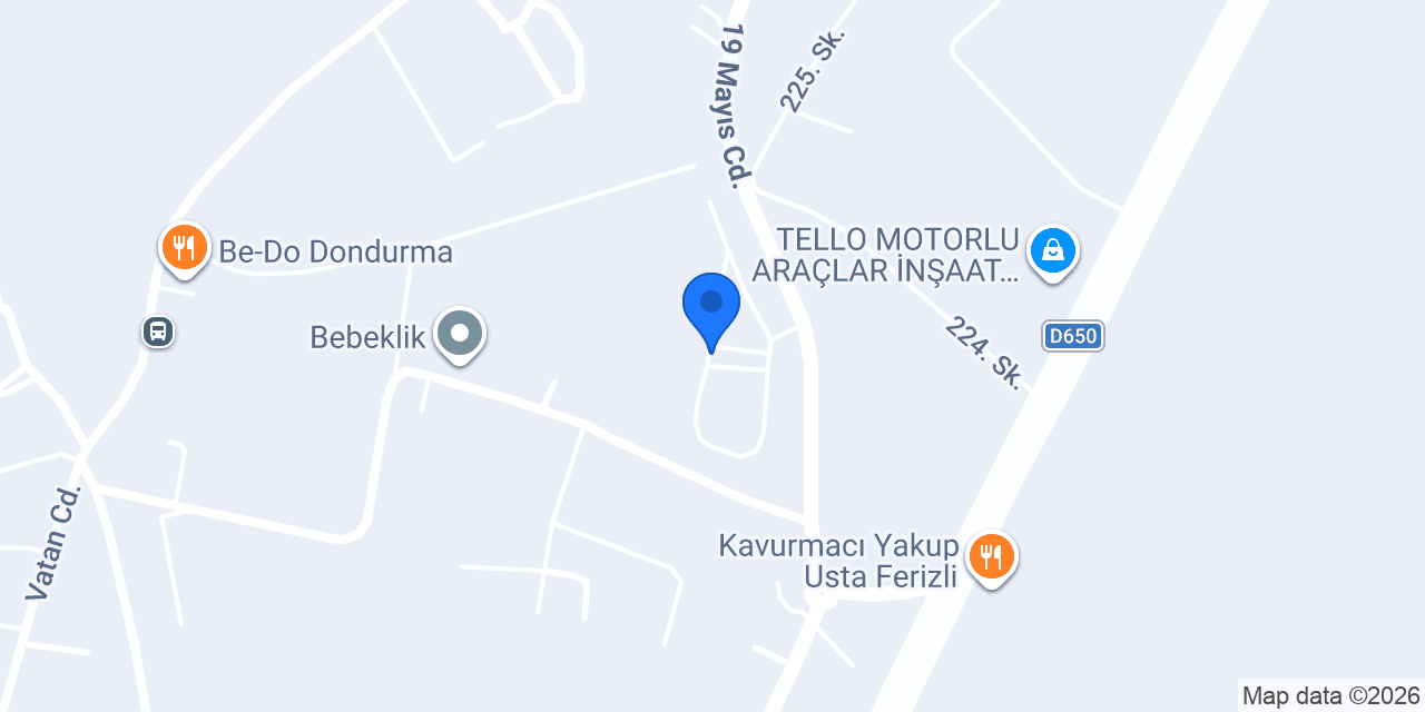 PT LASTİK-Yıldız Oto Lastik konumu