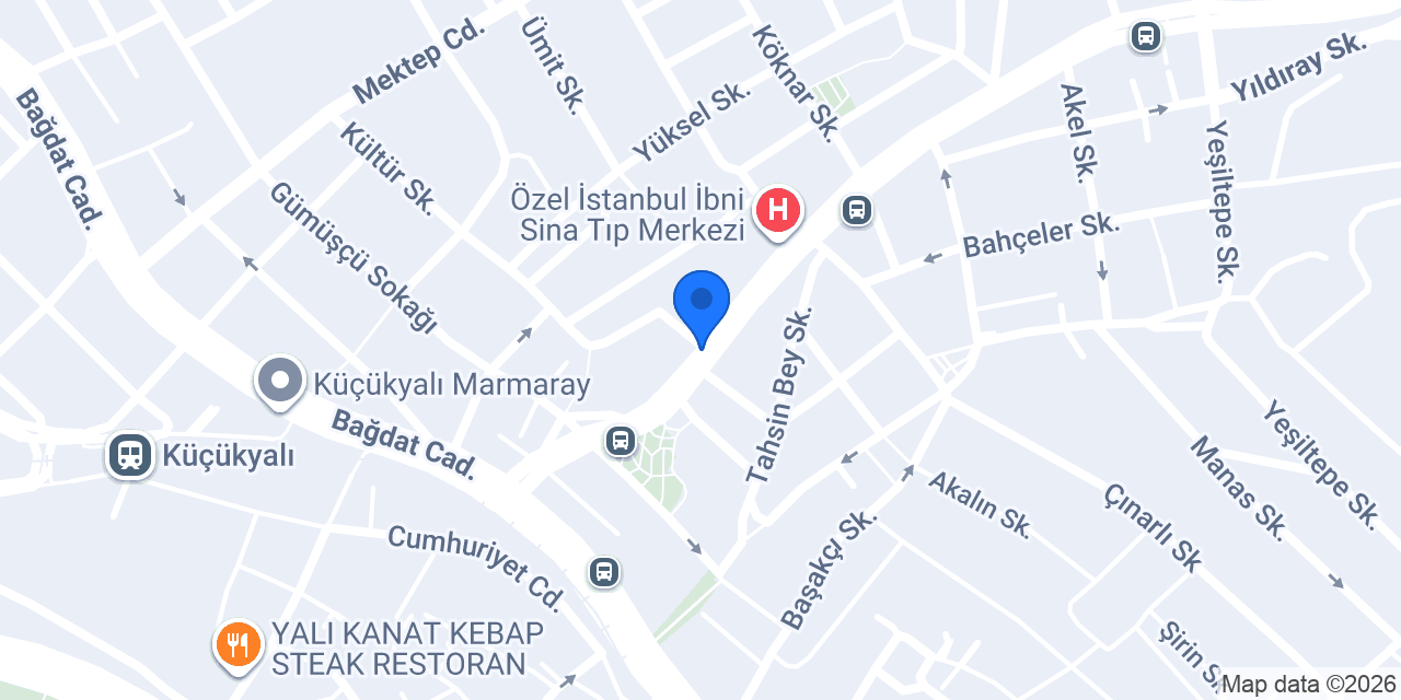 Tepsi Su Böreği Küçükyalı Şubesi konumu