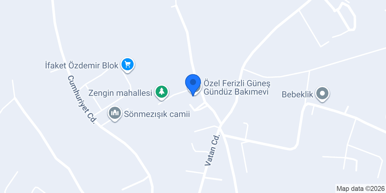 Özel Ferizli Güneş Gündüz Bakımevi konumu