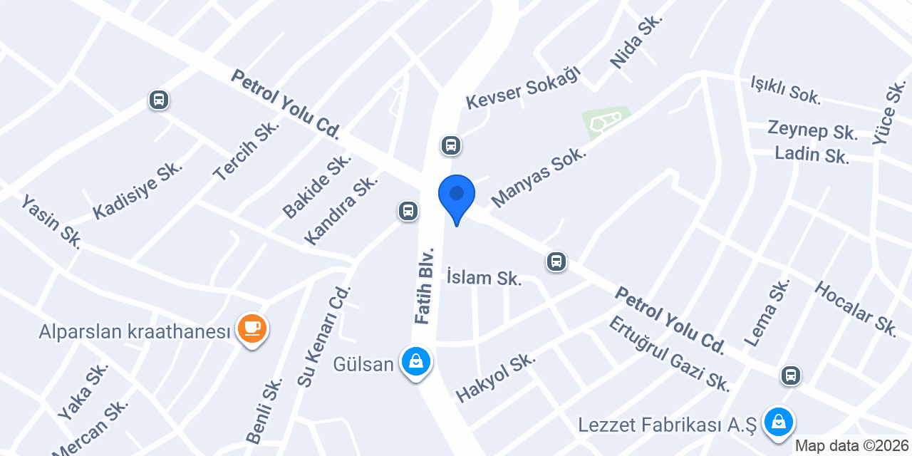 Kızıldağ Pastanesi konumu