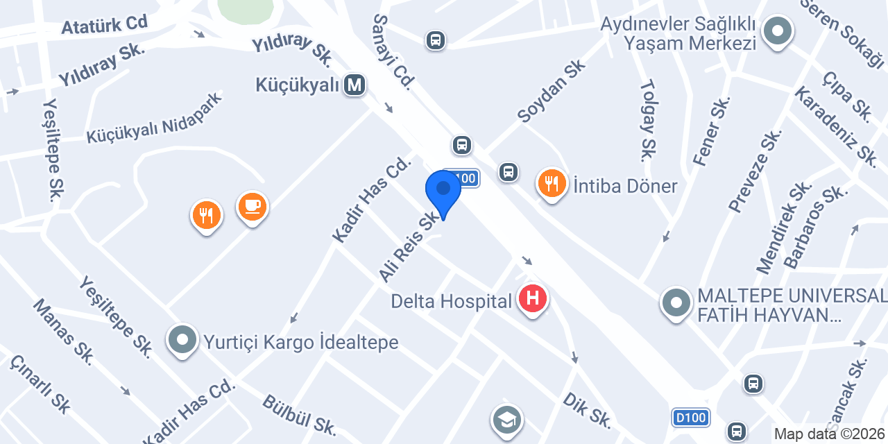 Seğmenoğlu Mobilya konumu
