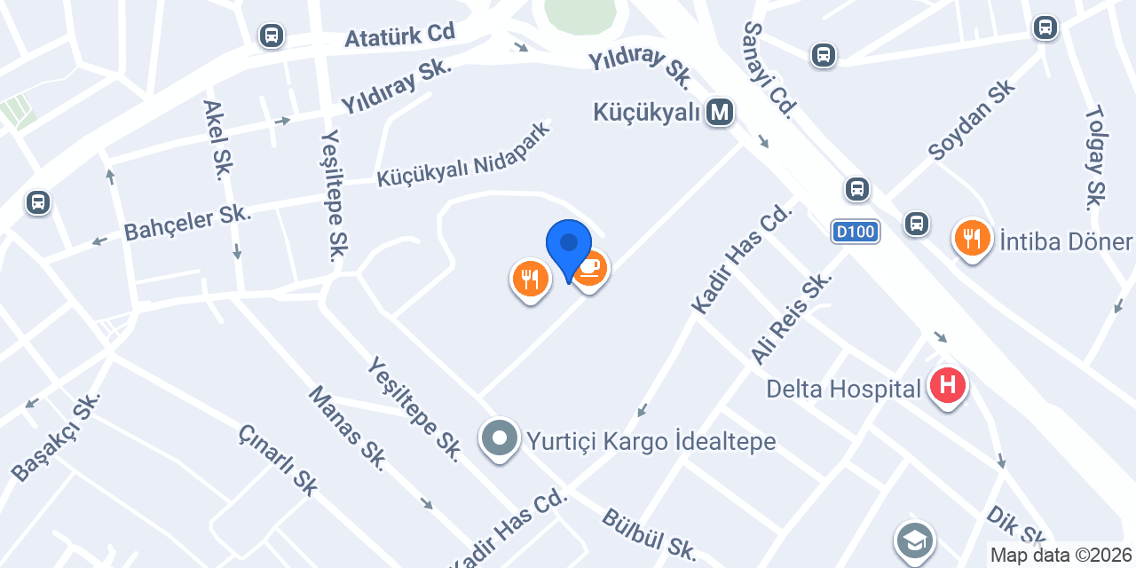Moncai Bubble Tea - Nidapark konumu