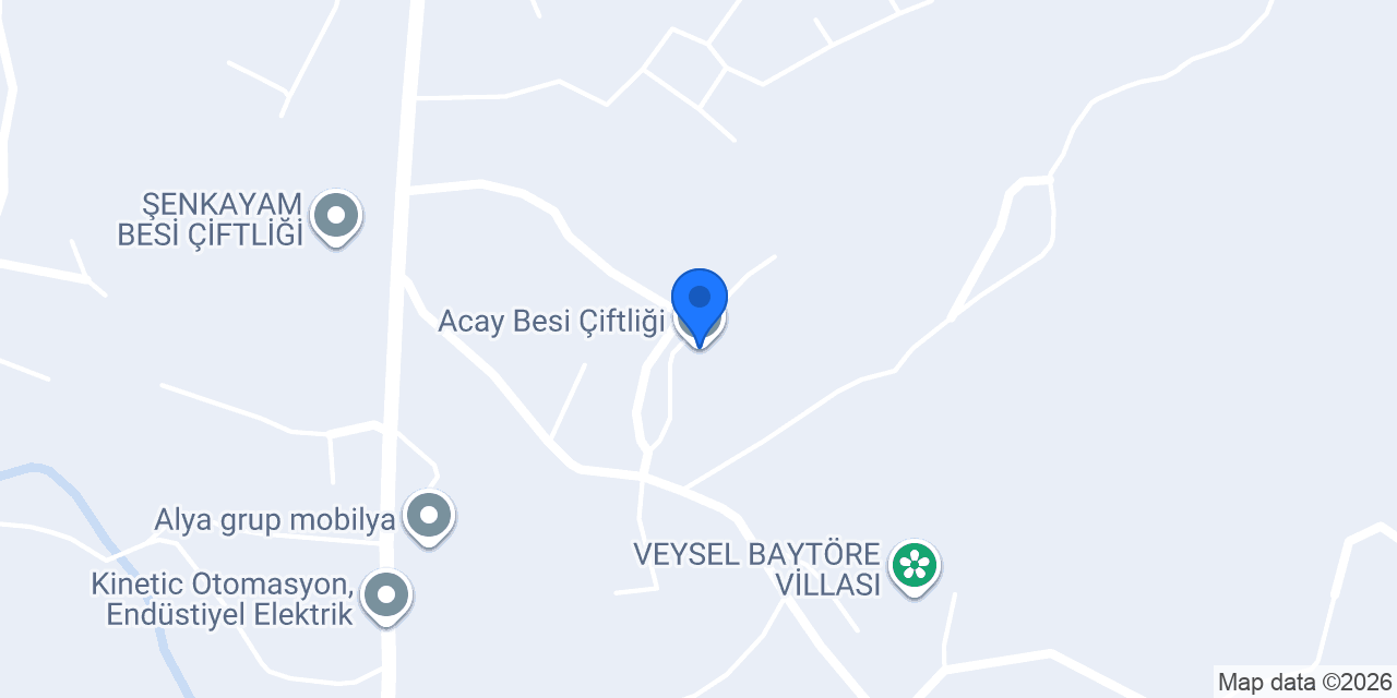 Acay Besi Çiftliği konumu