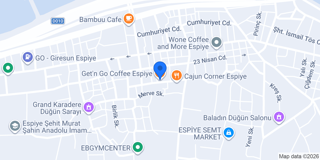 Get'n Go Coffee Espiye konumu