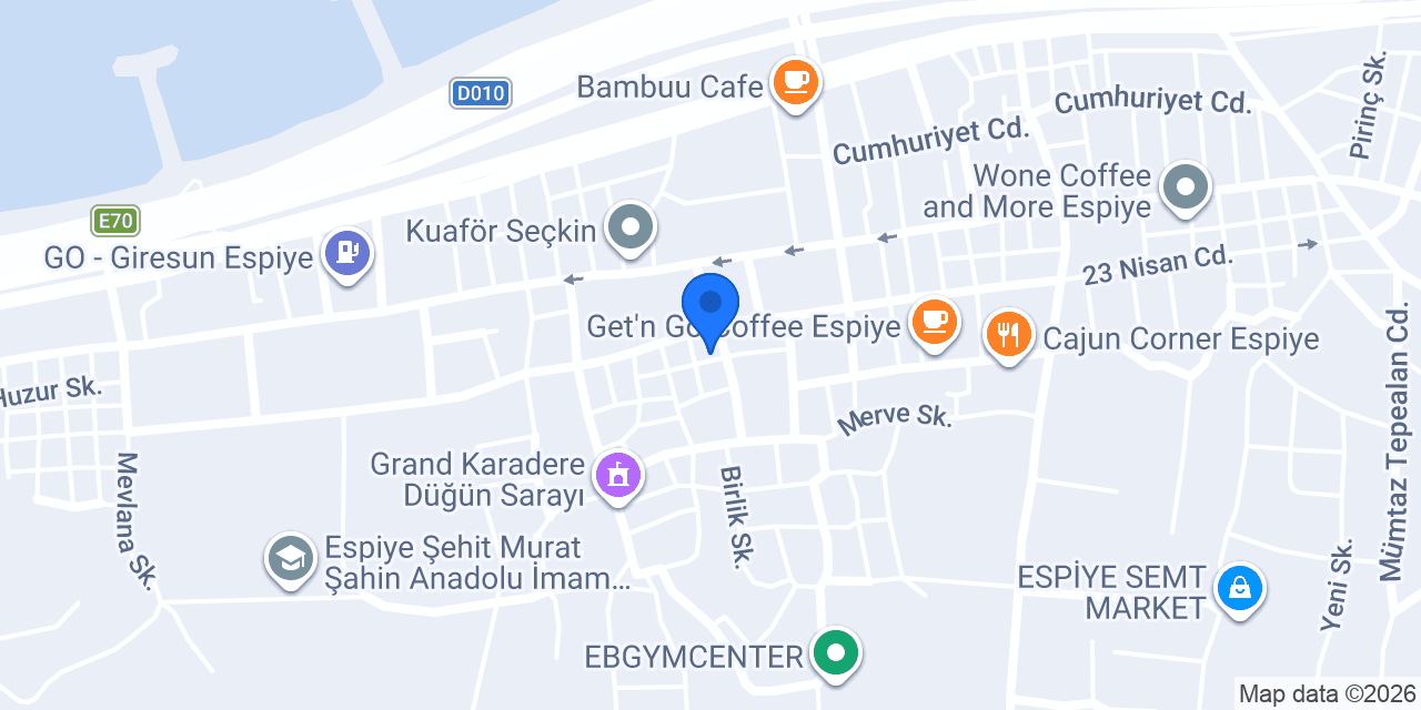 Lavanta Boutique konumu