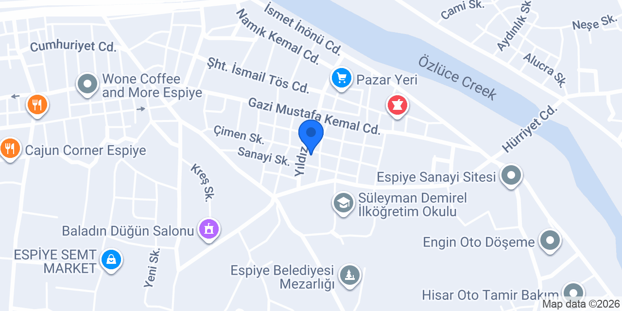 FATİH SUNTA MDF konumu