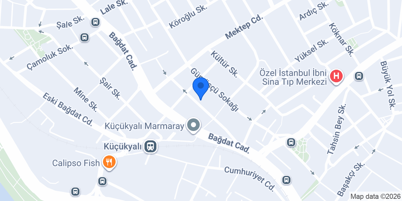 PTT Küçükyalı Şubesi konumu