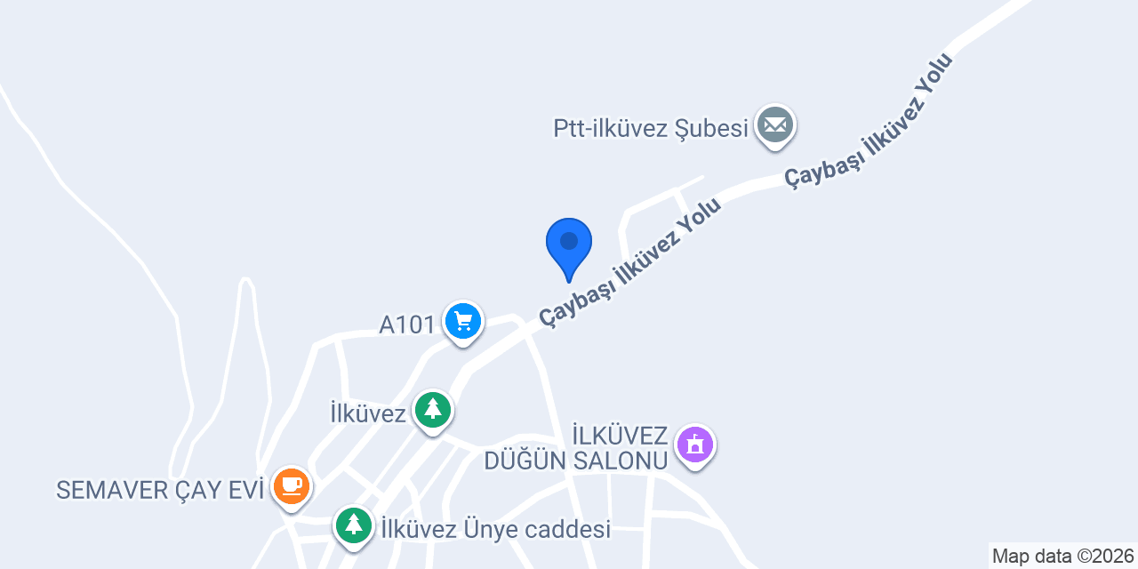 İlküvez Sağlık Ocağı konumu