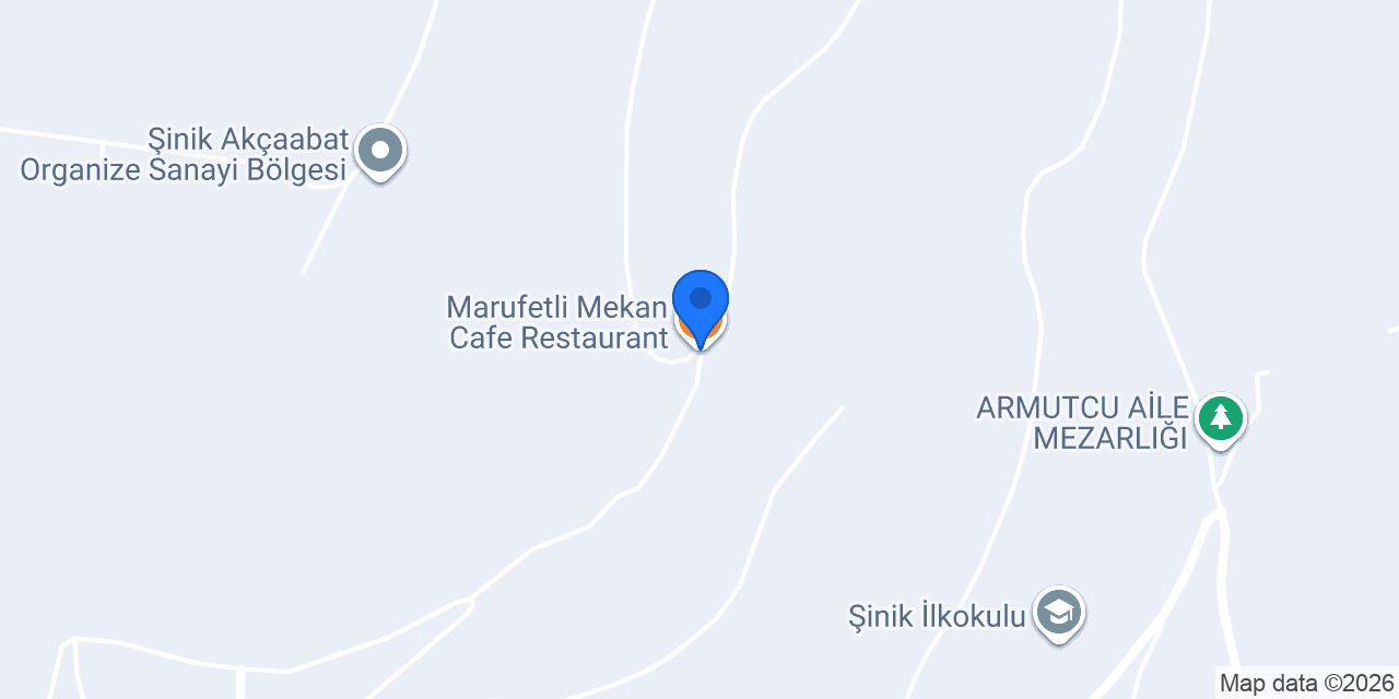 Marufetli Mekan Cafe Restaurant konumu
