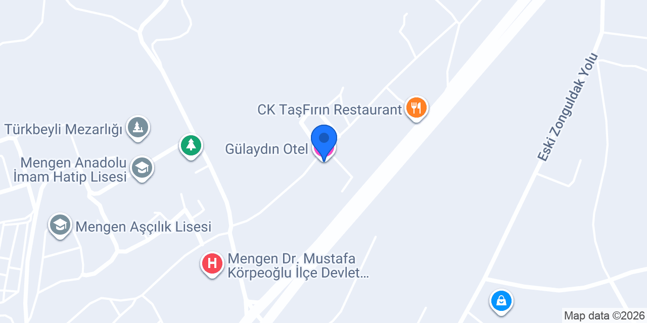 Gülaydın Otel konumu