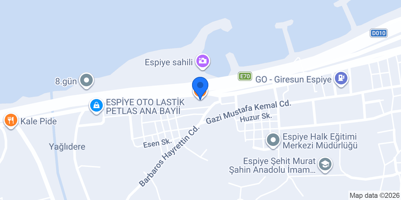 Meşhur Pide & Kebap Sarayı konumu