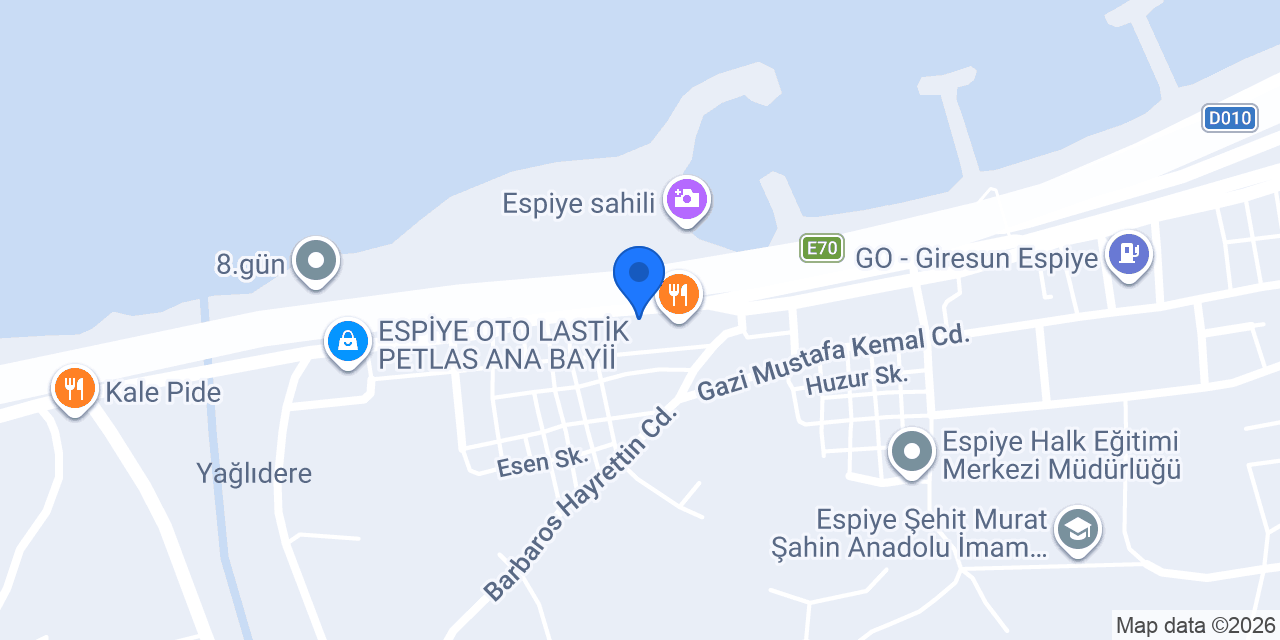 Ulaba Rent a Car konumu