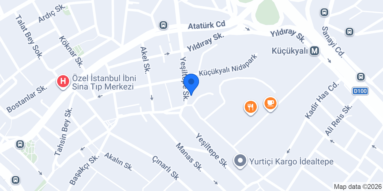 Güçlü Tesisat sıhhi tesisat konumu