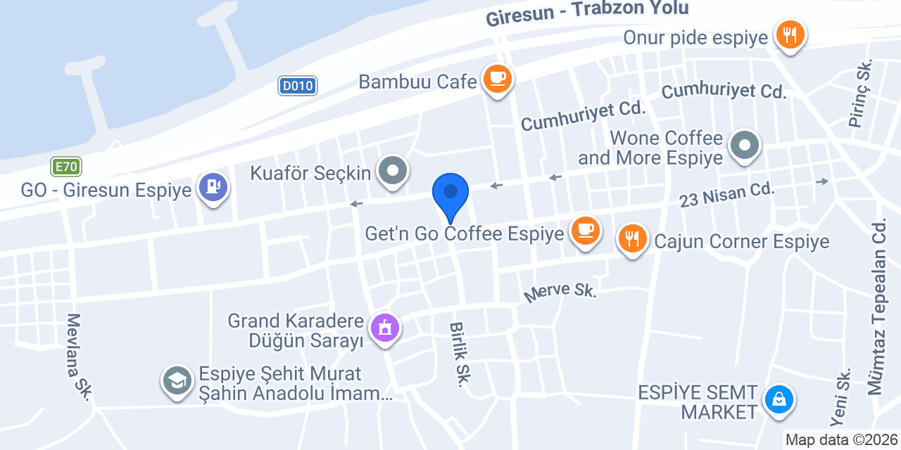 UĞUR PASTA&CAFE konumu