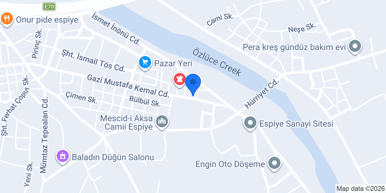 TÖSOĞLU TARIM konumu