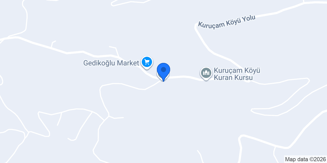 Kuruçam İlkokulu konumu