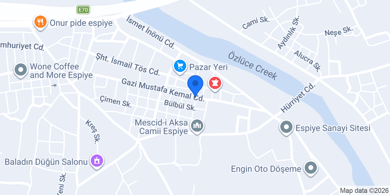 Cörgeşoğlu Ticaret konumu