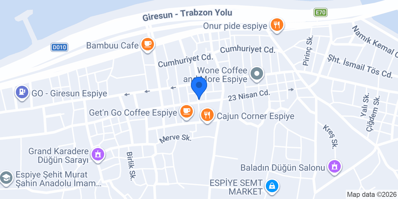ARİF USTA ET LOKANTASI konumu