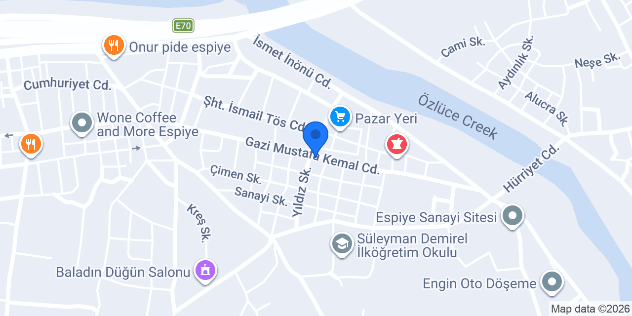 Selim mobilya merkez konumu