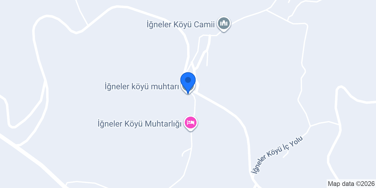 İğneler köyü muhtarı konumu