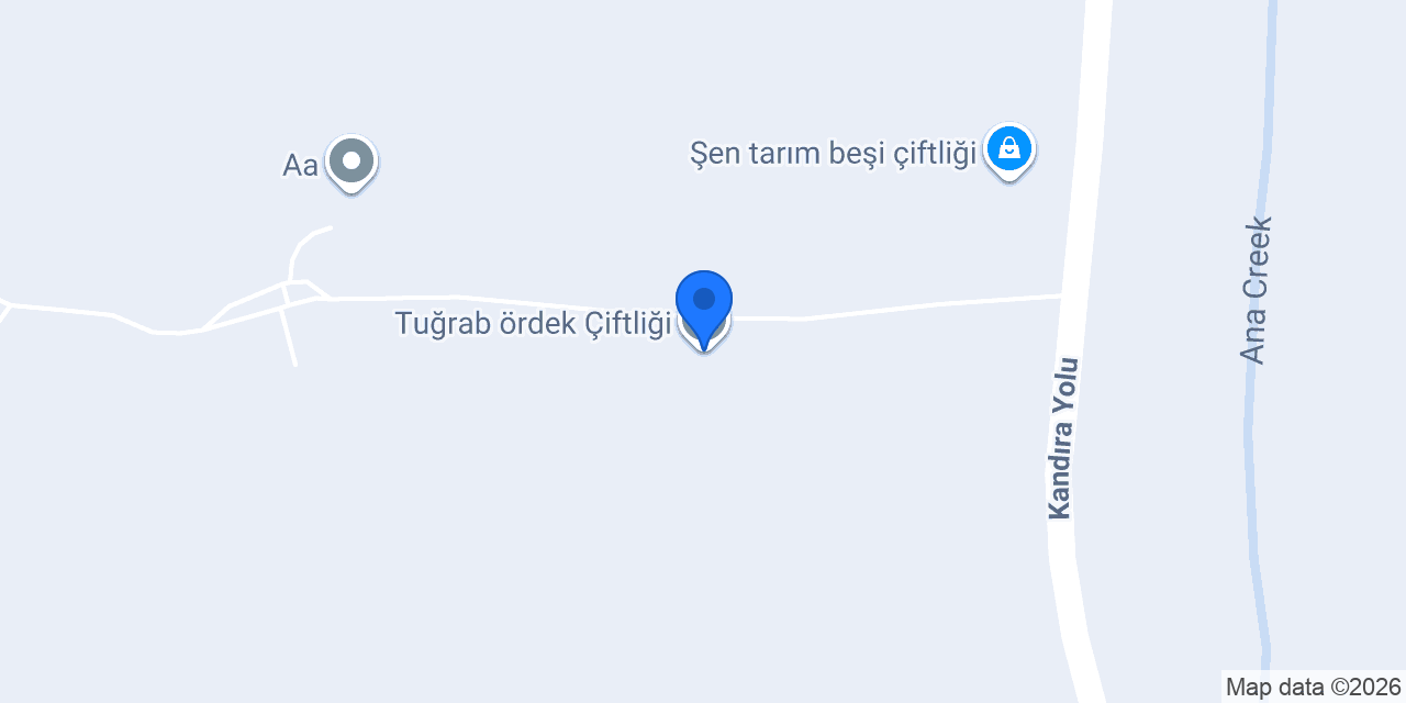 Tuğrab ördek Çiftliği konumu